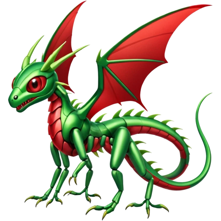 Shiny Exotic Flygon-Scyther-Hybrid-Creature emoji