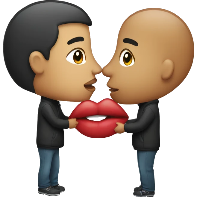 kissing emoji