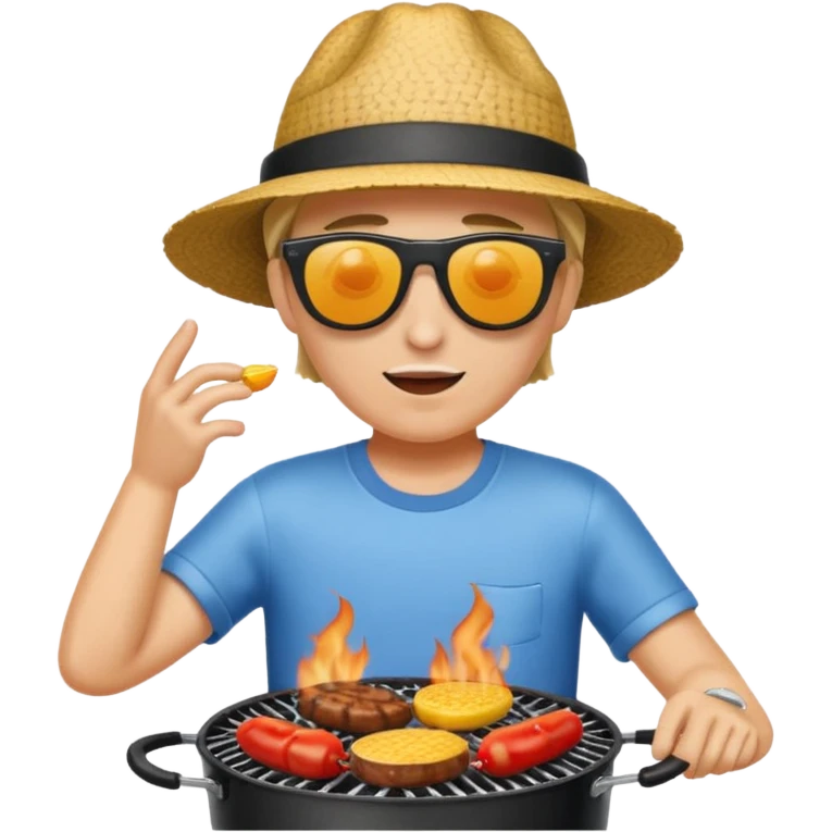 Too hot for a BBQ emoji