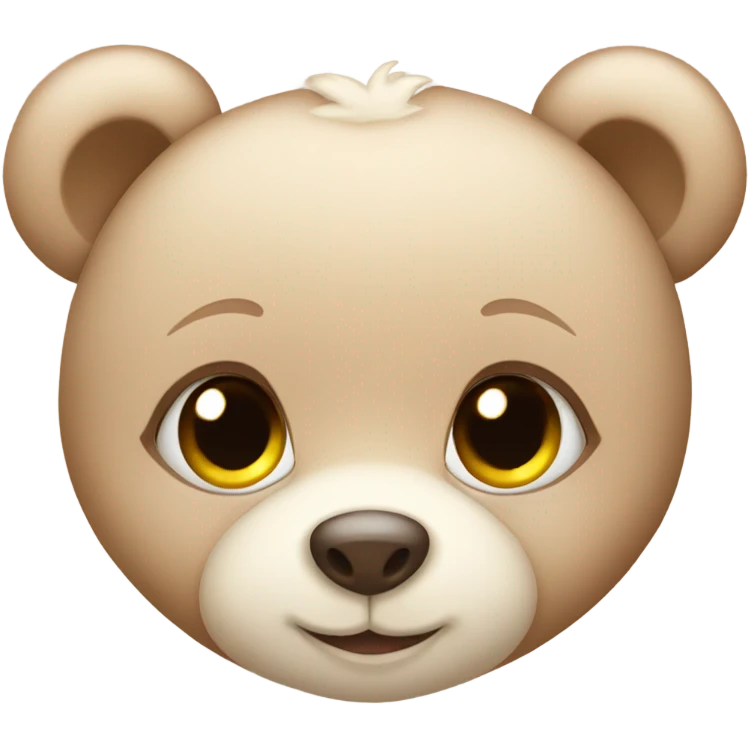 Cute Baby Teddy Bear emoji