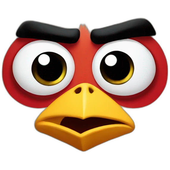 Angry birds emoji