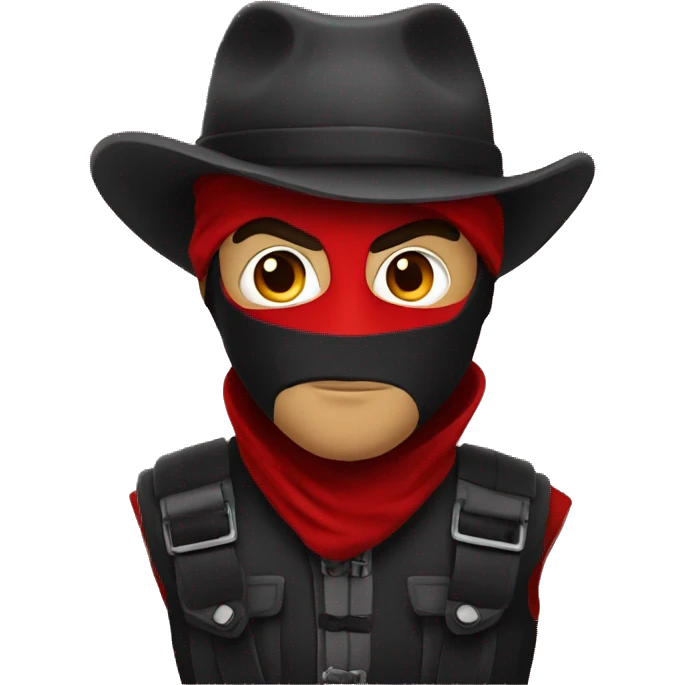 red Bandit emoji
