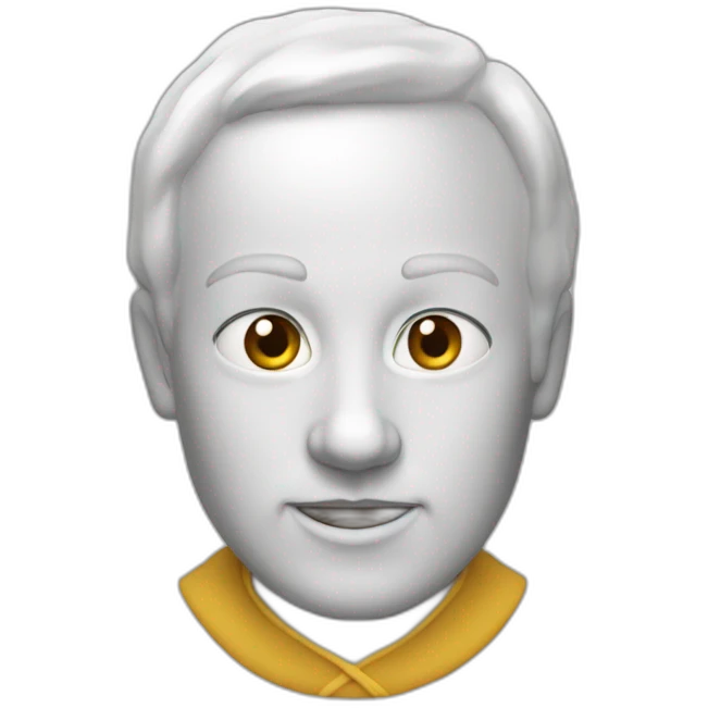 Dieu tête chauve emoji
