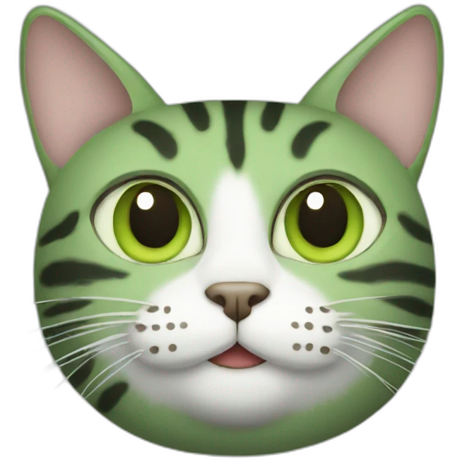 Avocado cat emoji