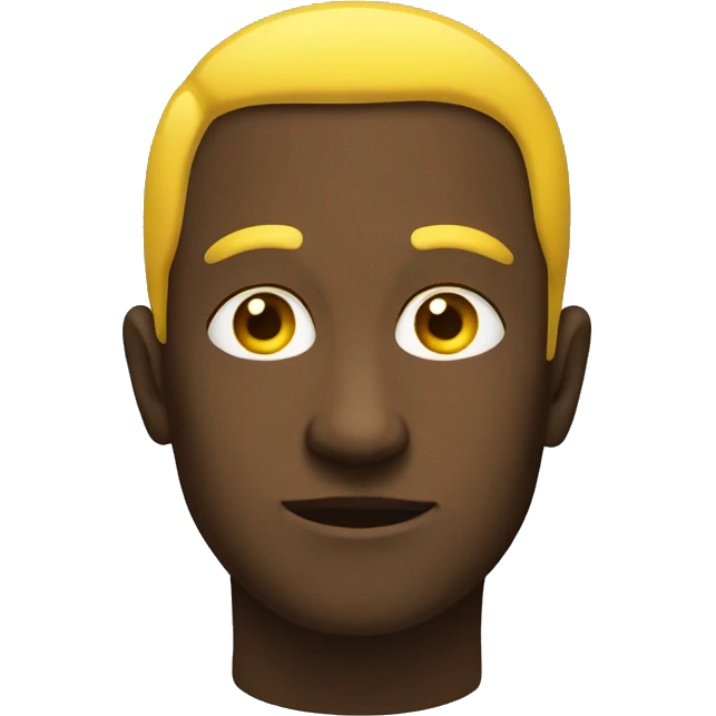 The original yellow face but side eyeing emoji