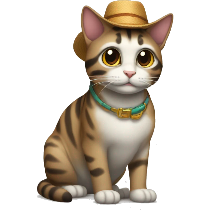 Gato atigrado emoji