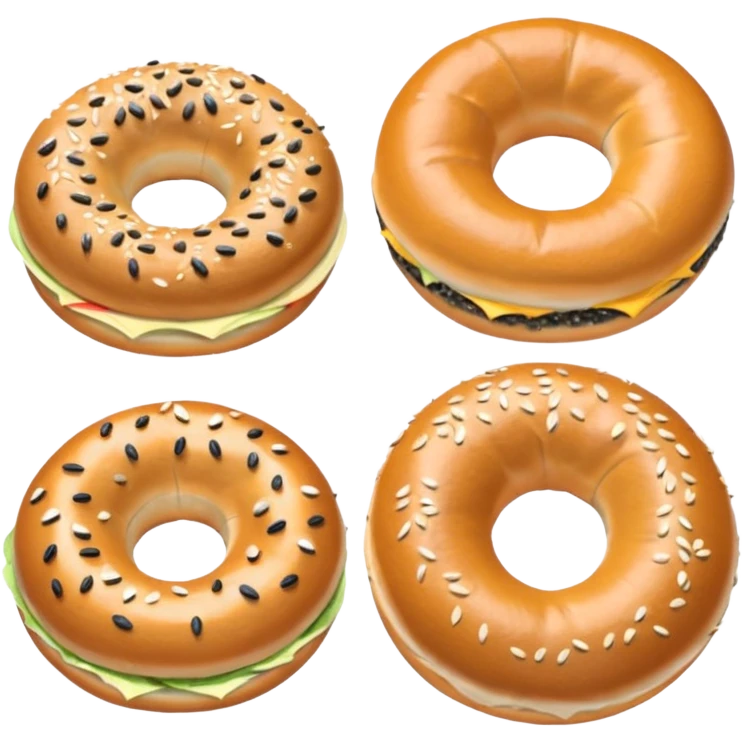bagle different types emoji