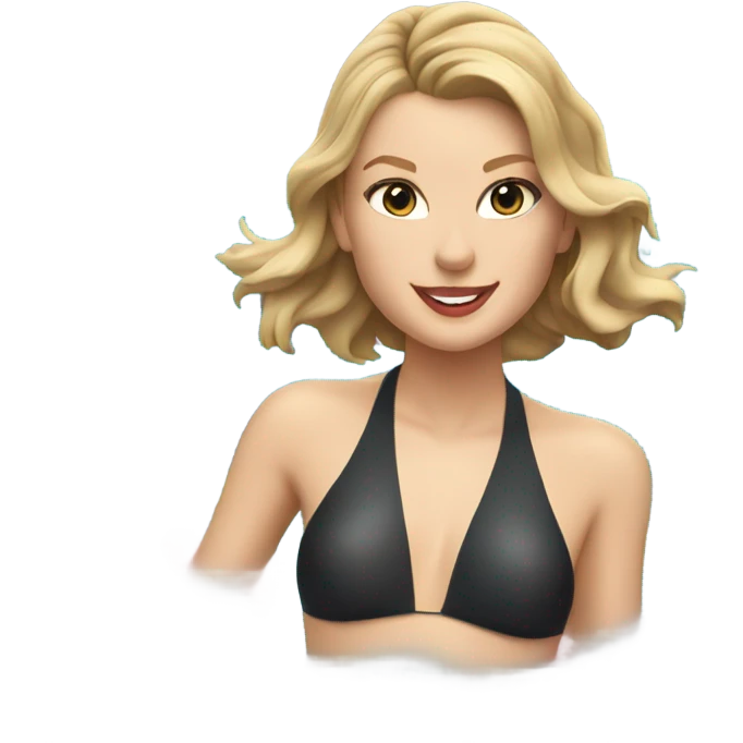 Taylor swift swimming  emoji
