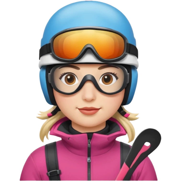 skier emoji