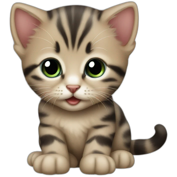 baby kitten emoji