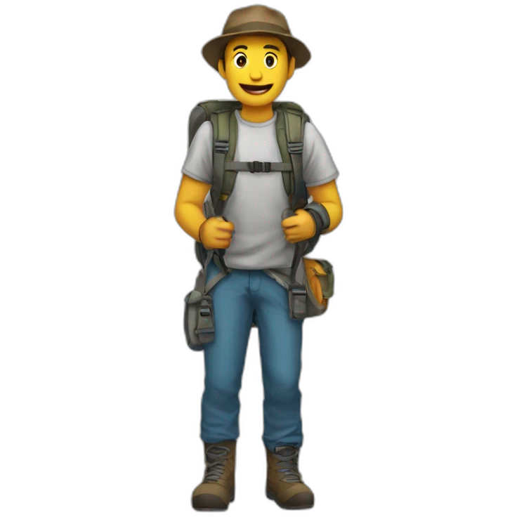 Randonné emoji