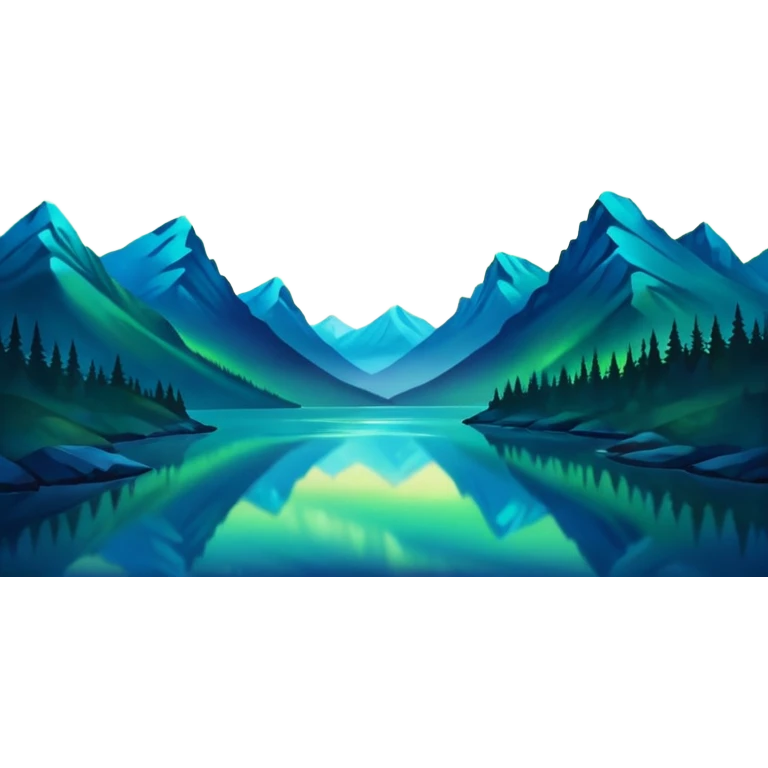 only northern light emoji