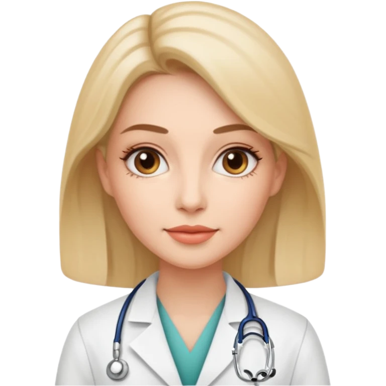 doctora de medicina estética emoji