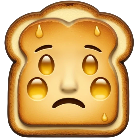 crying toast emoji
