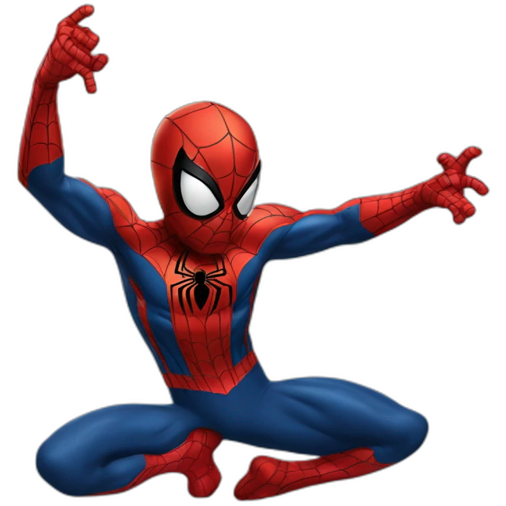 spiderman qui dab  emoji