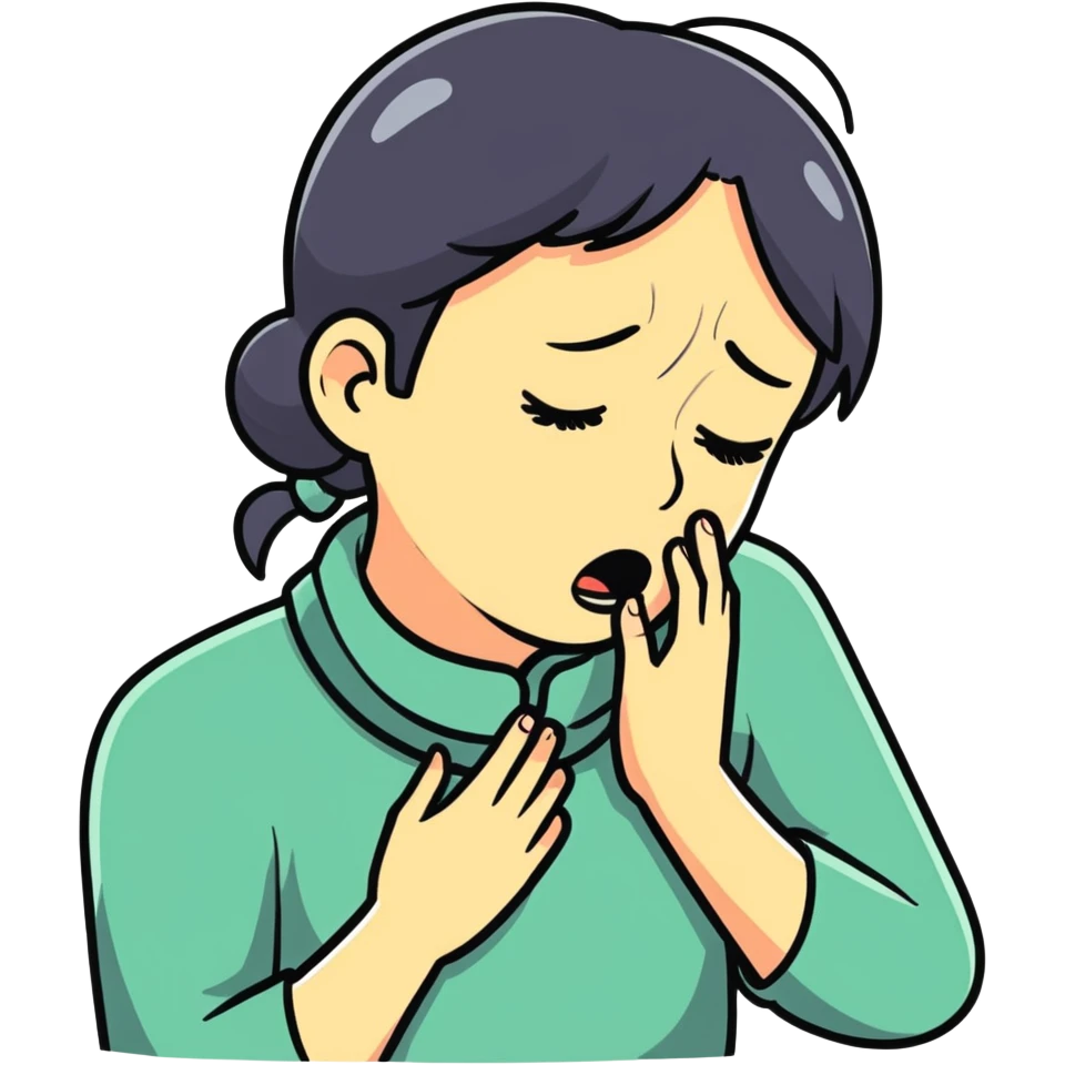 guy choking his neck crying emoji