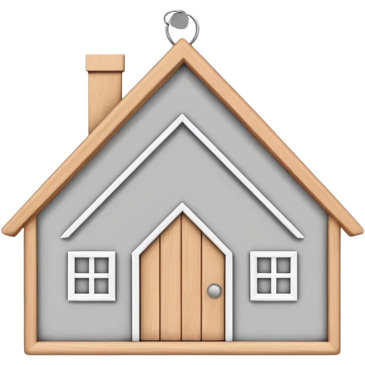 scandi style home ornament  emoji