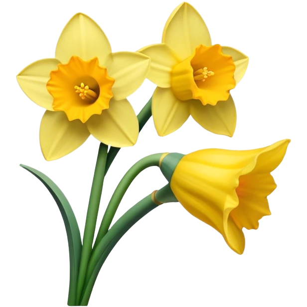 Daffodil emoji