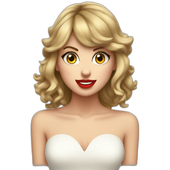 taylor-swift-bj-face emoji