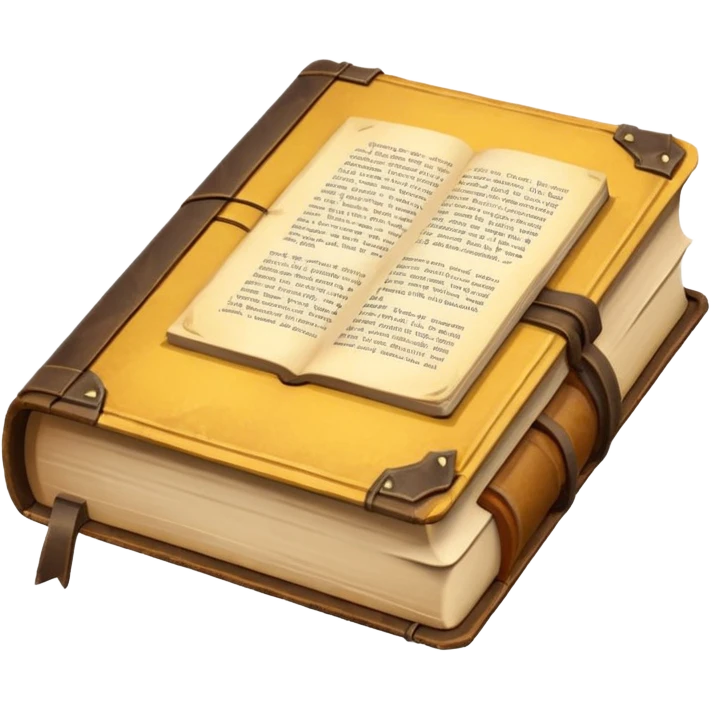 open old book low poly emoji
