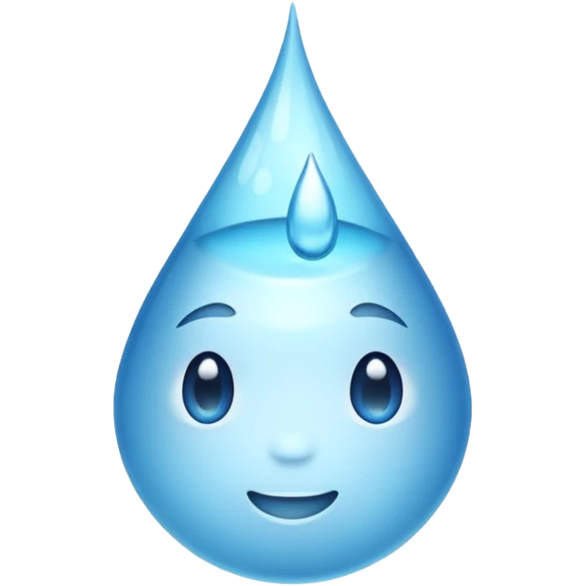 bottiglietta d'acqua emoji