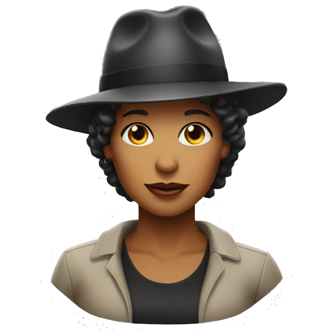 Fedora mama gangsta emoji