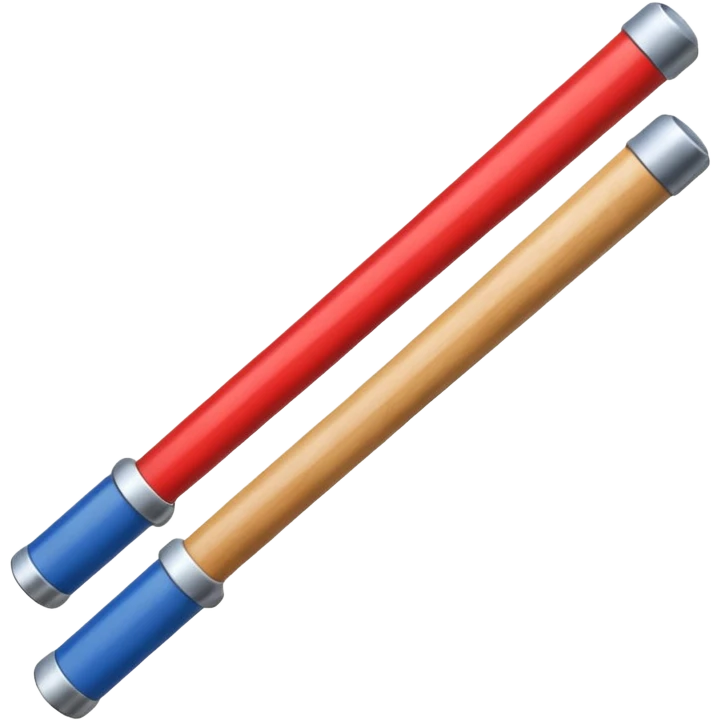 two police baton emoji