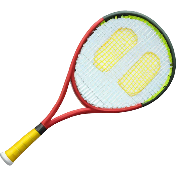 una raqueta de tenis  emoji