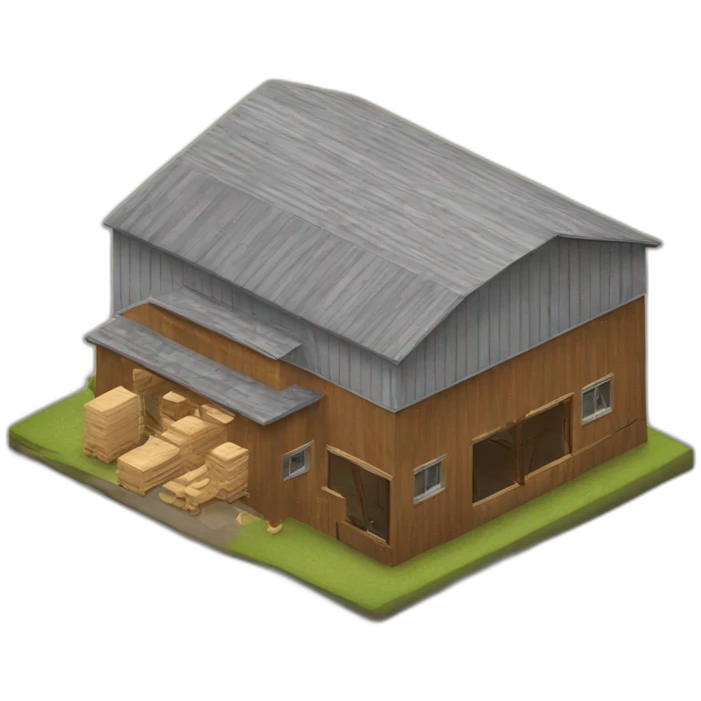 modern lumber factory emoji