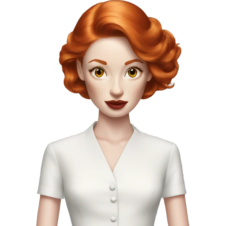 Dior redhead emoji