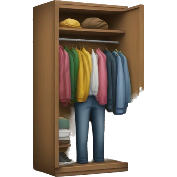 Deep closet emoji