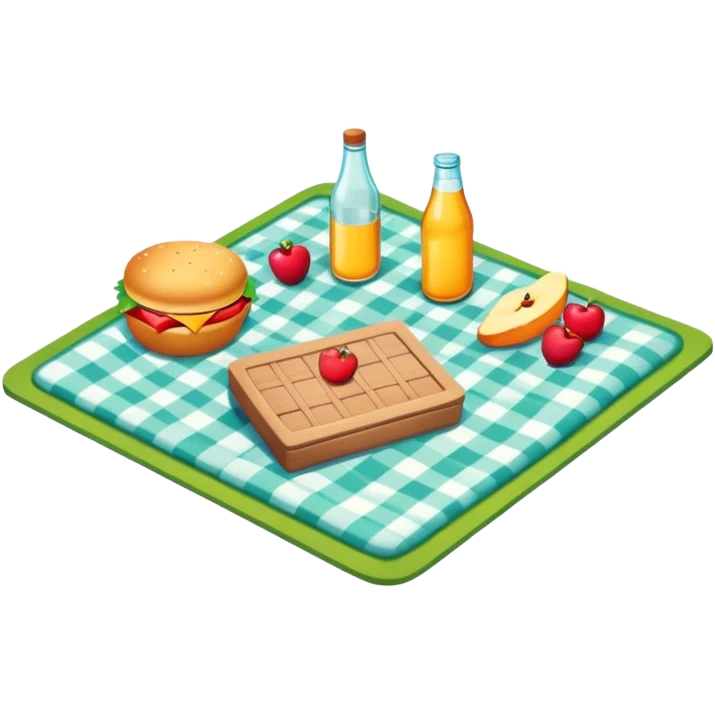 park picnic in the floor emoji