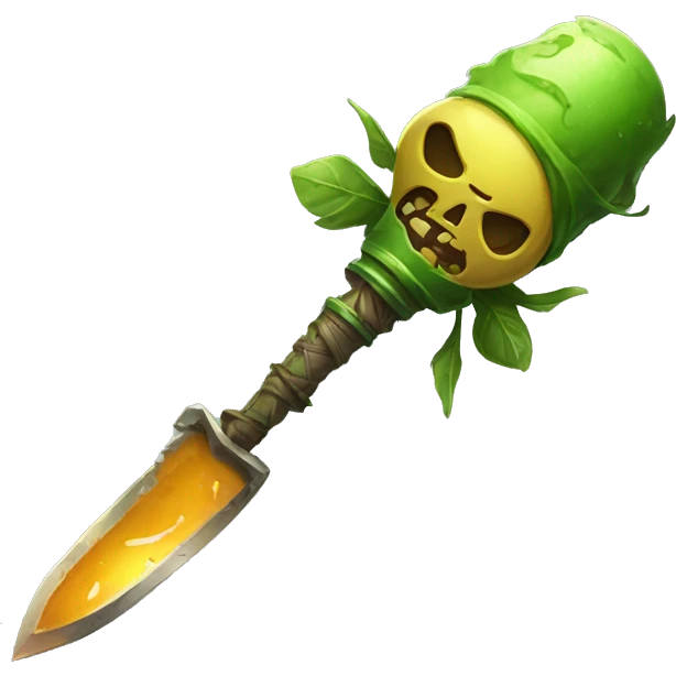 Poisoned weapon - element for Doodle God emoji