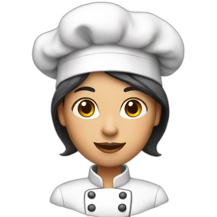 Lady chef  emoji