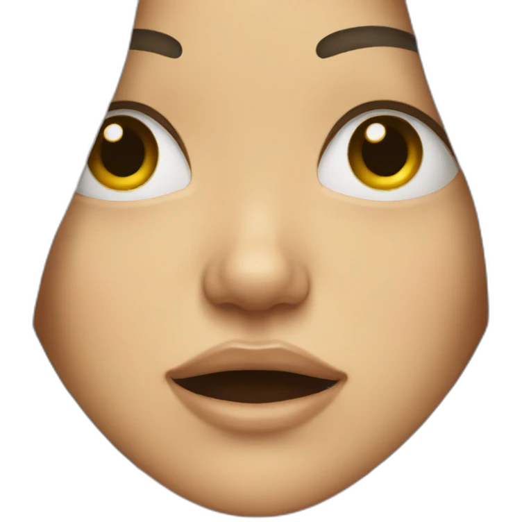 Crying girl emoji