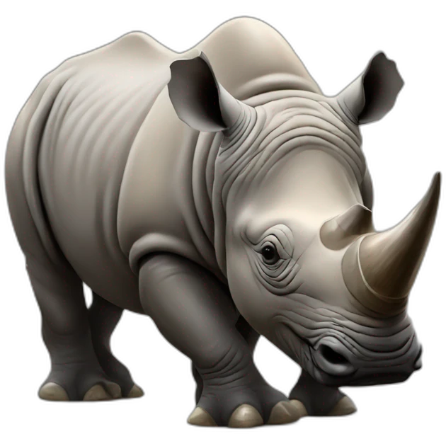 black rhino emoji