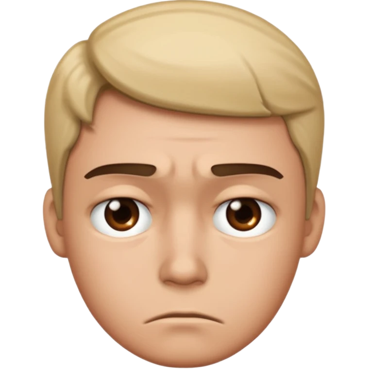 Person feeling disappointed emoji
