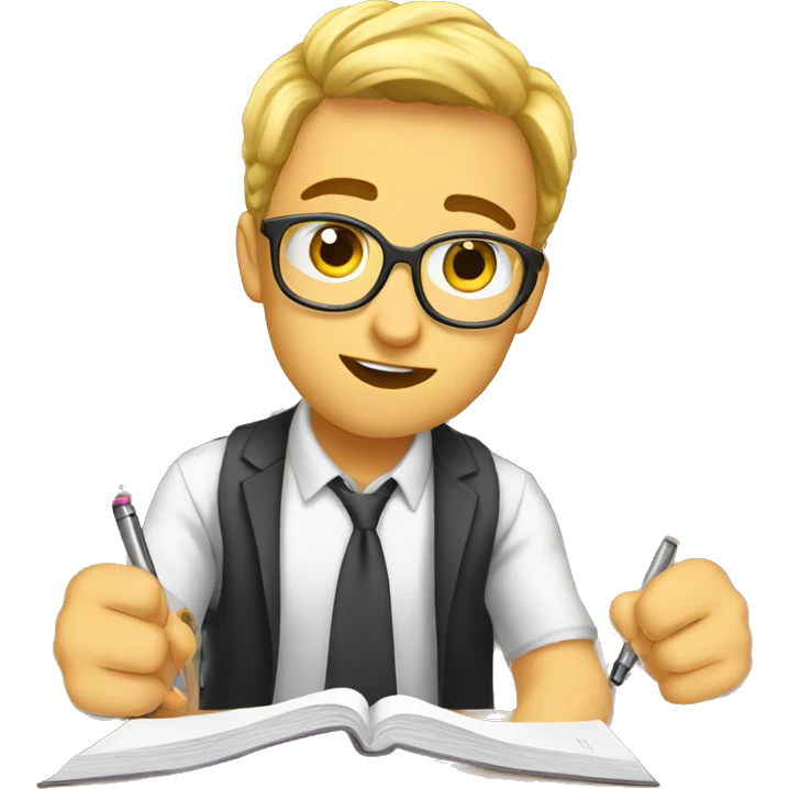 me studying emoji