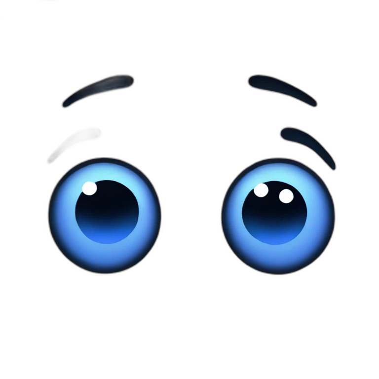 Blue face book tick emoji emoji