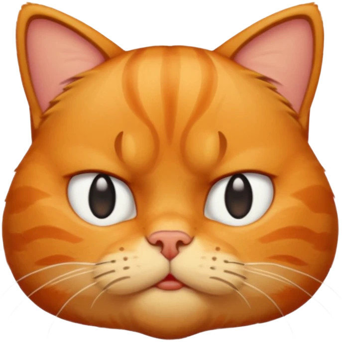 garfield cat hates monday emoji