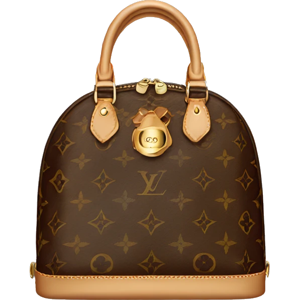 Louis Vuitton bag emoji