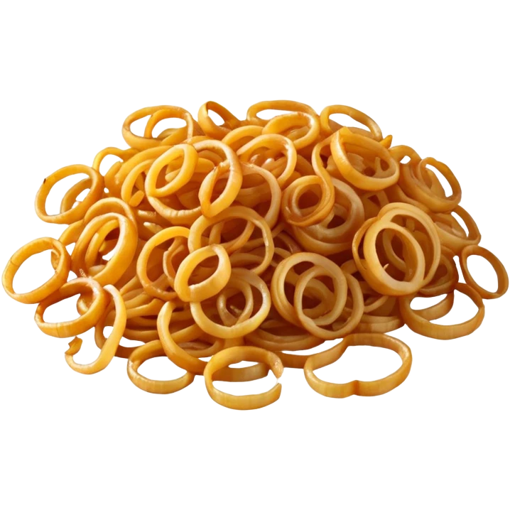 pack of fried onions in cut pieces emoji