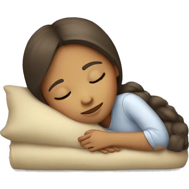 sleeping girl  emoji