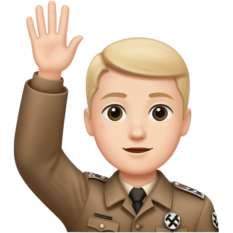 Nazi salute emoji