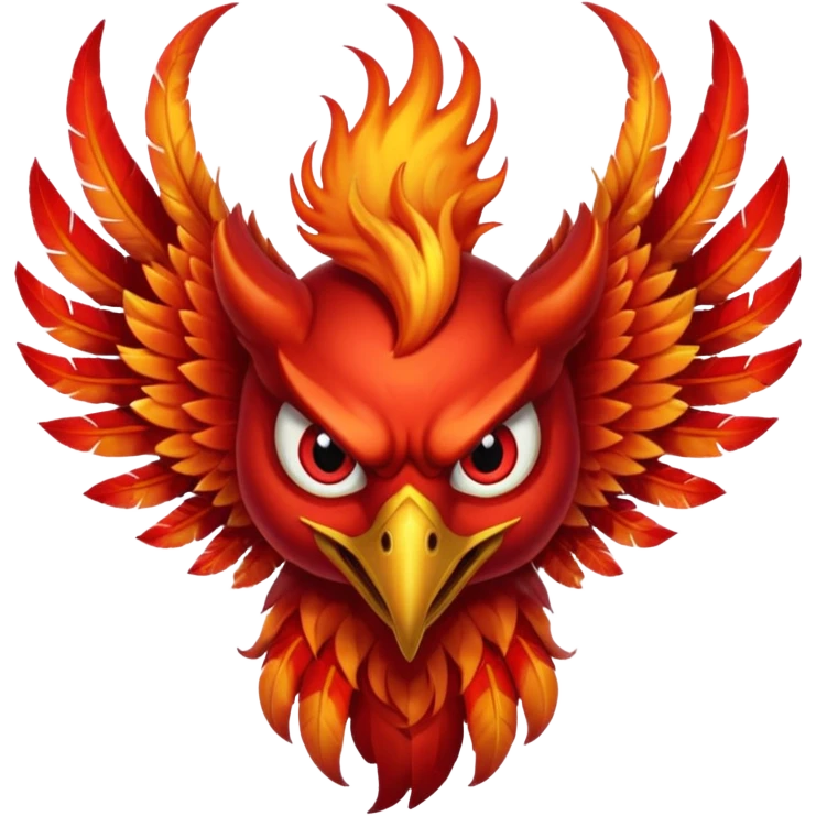 devil phoenix bird emoji