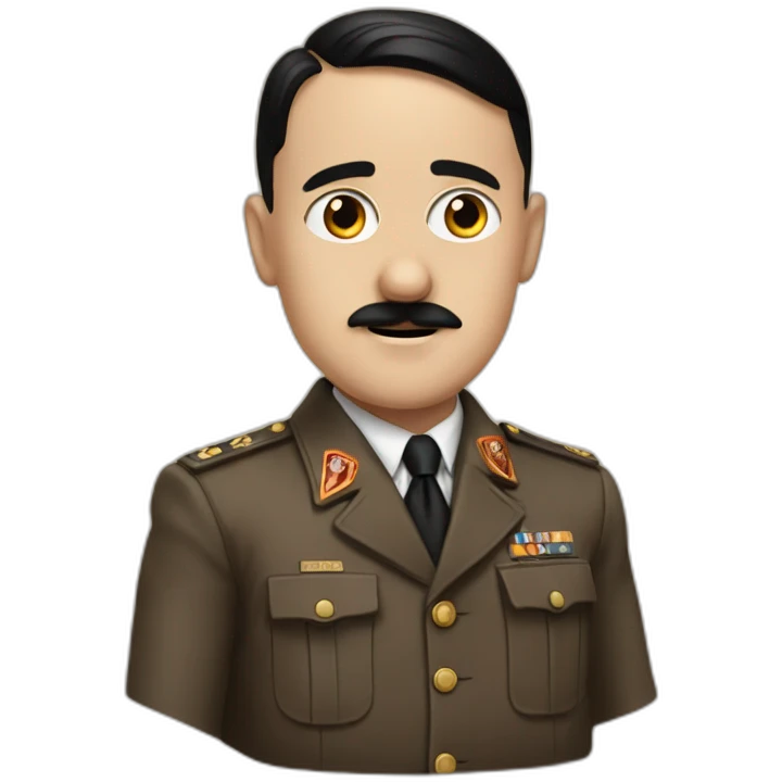hitler loves jews emoji