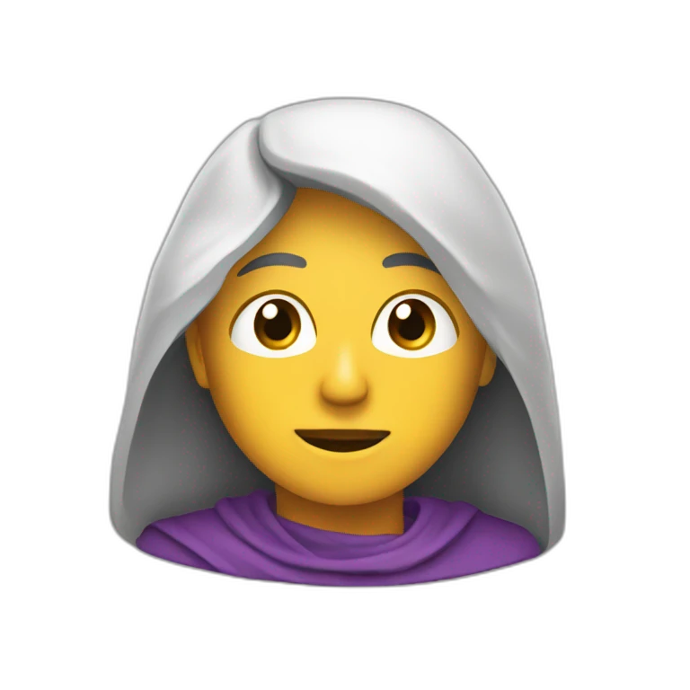 Berenjena al lado de un durazno  emoji