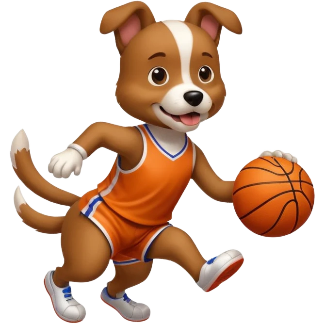 Basketball Dog emoji