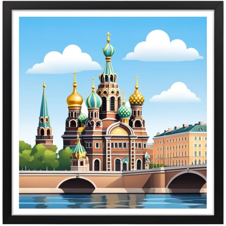 Saint-Petersburg emoji
