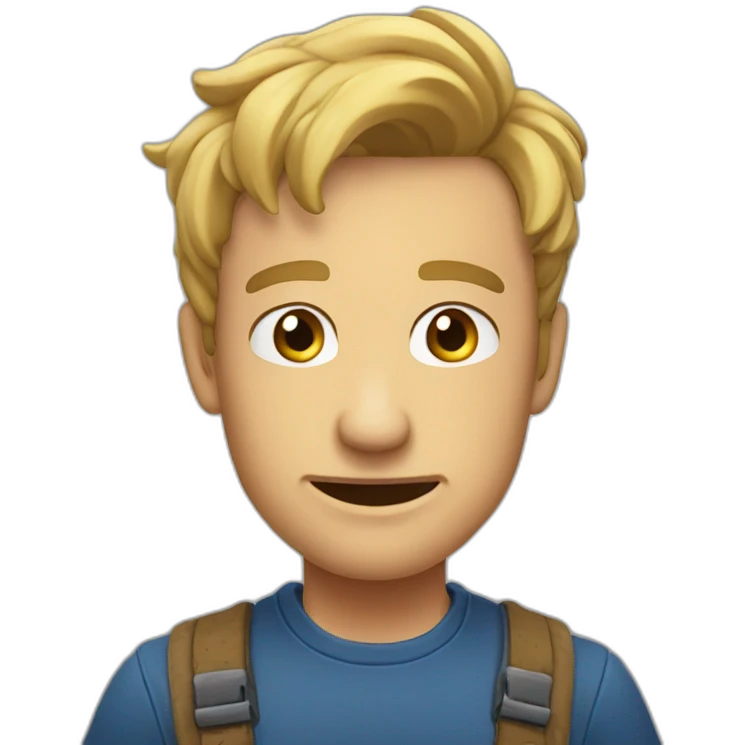 A stumble Guys Caracter emoji